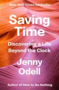 The cover of the book Saving Time